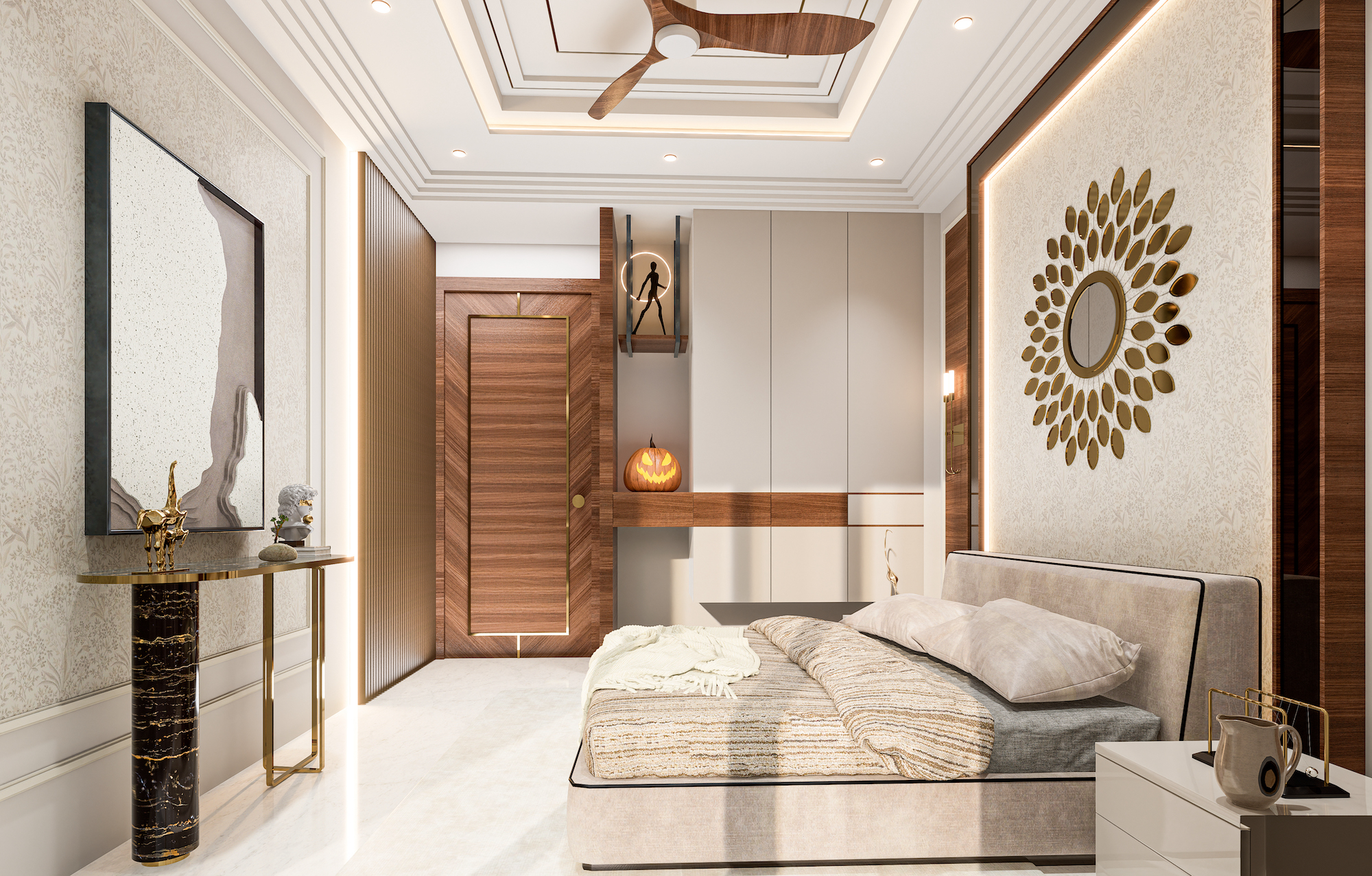 Bedroom 1 2 Lucknow Architecture Flat Interior