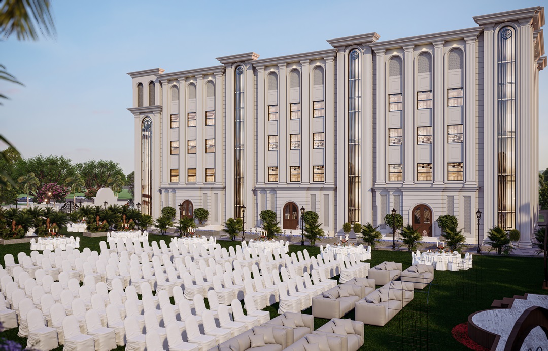 Luxury Resort at Bahraich - Lawn Area 2
