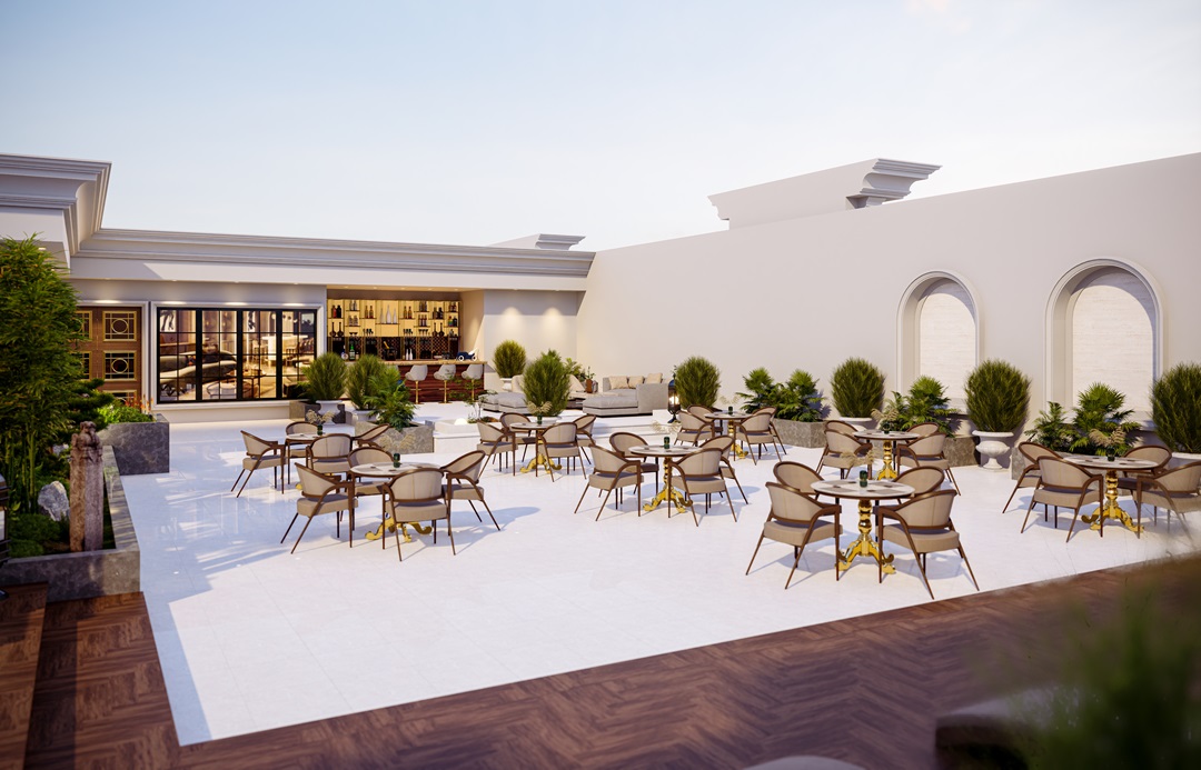 Luxury Resort at Bahraich - Terrace