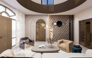 Living Area 2 Architecture Flat Interior Design Lucknow