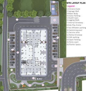 SITE Lucknow Architecture Apartment Designs LAYOUT Lucknow Architecture Apartment Designs PLAN