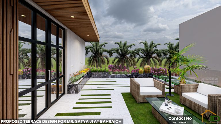 Landscape Design Services In Lucknow 6 Terrace Villa Lucknow Architecture Design