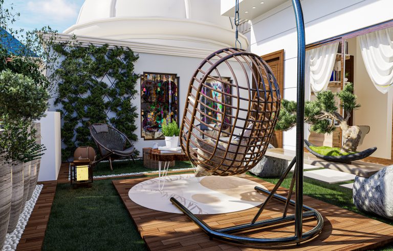 Landscape Design Services In Lucknow 8 Terrace Villa Lucknow Architecture _2(2}