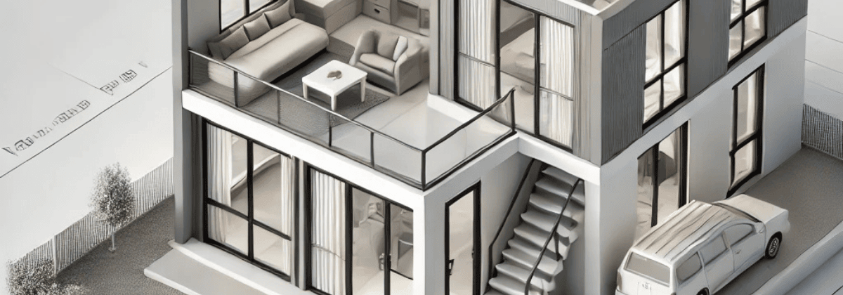 12×36 3D House Plan
