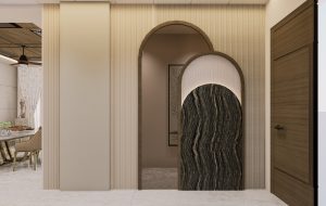 Enttrance Architecture Flat Interior Design Lucknow