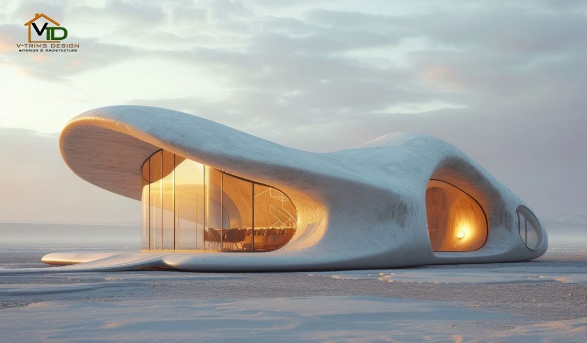 futuristic architecture