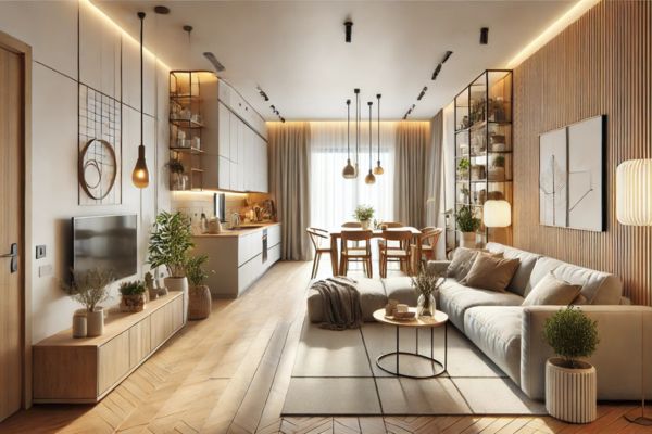 interior of 25x40 home design