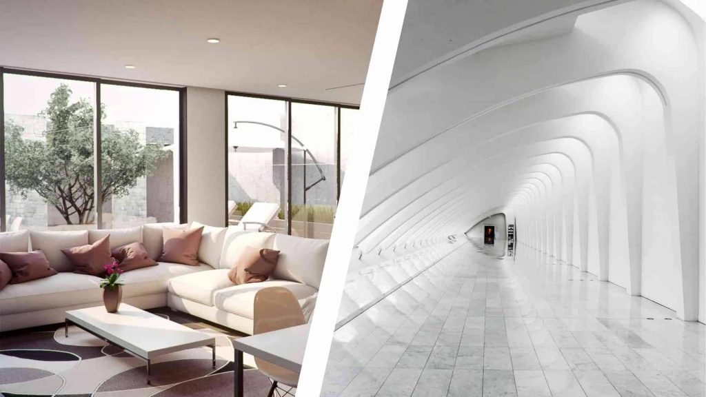 Architecture vs Interior Design