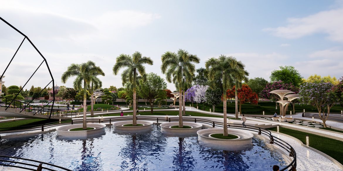 Floret Town Eco-Friendly Architecture by V-Trims Design – A Green Vision for Future Living in Lucknow