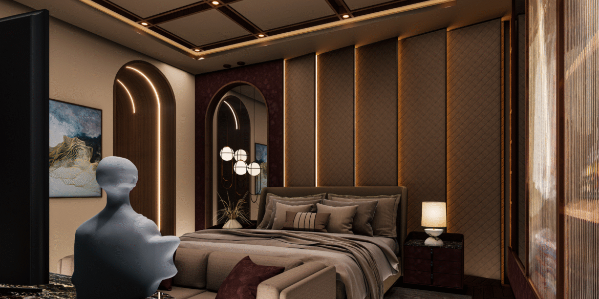 Bedroom Interior Design – Create the Perfect Blend of Comfort & Elegance