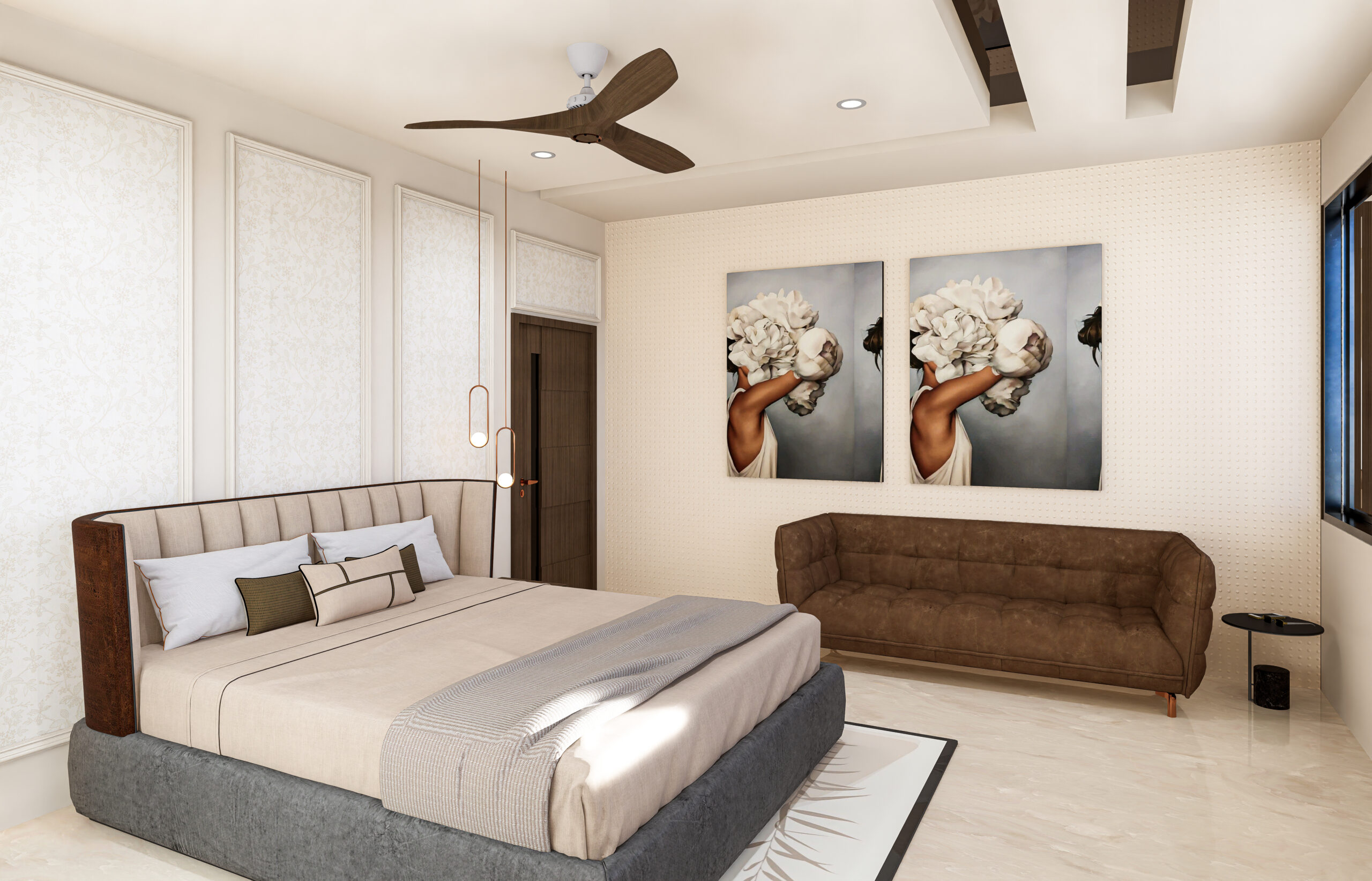 3 BHK Interior Design in Gorakhpur