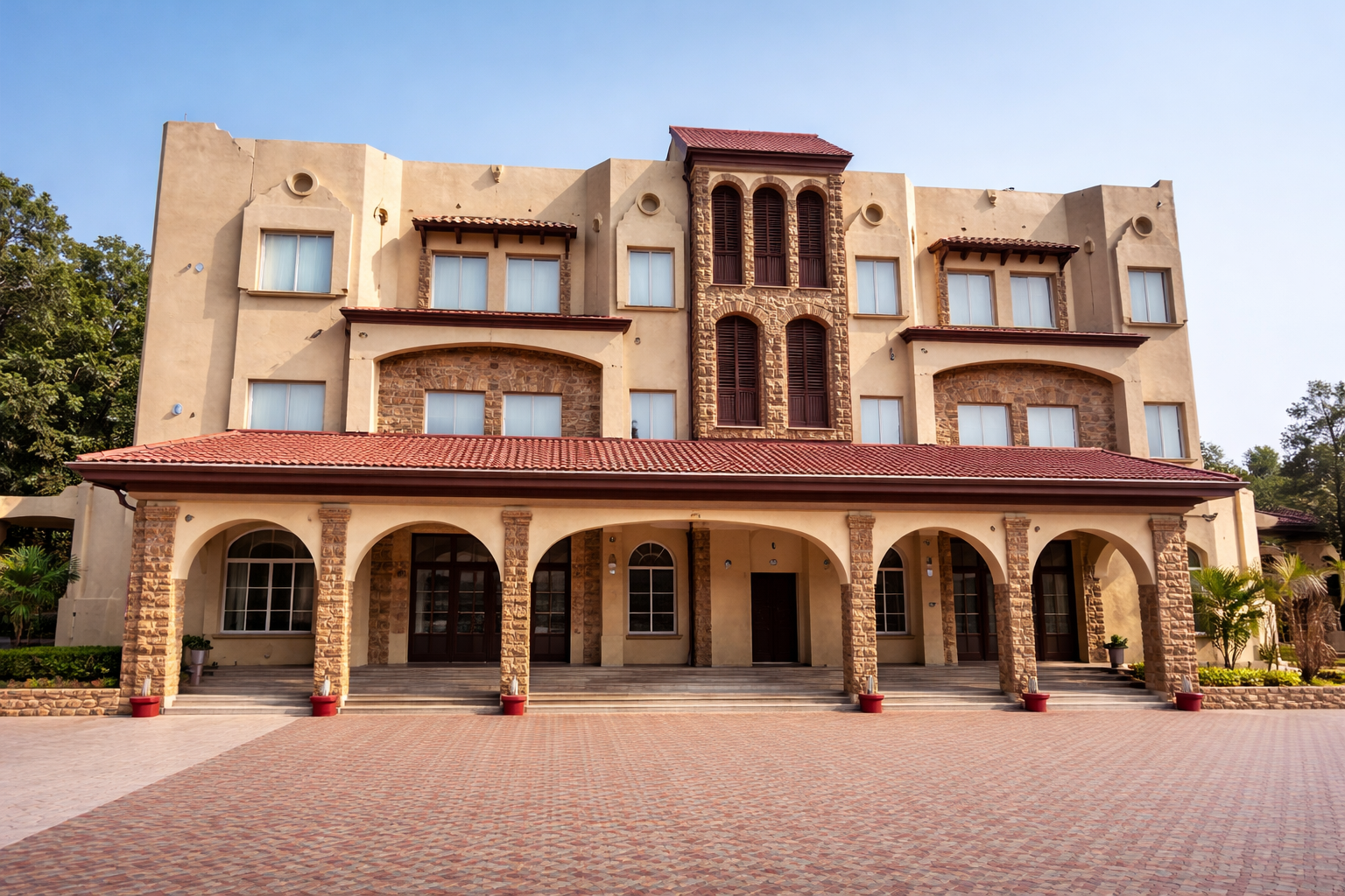 Best Hotel in Bahraich | Luxury Hotel Design by V Trims Design