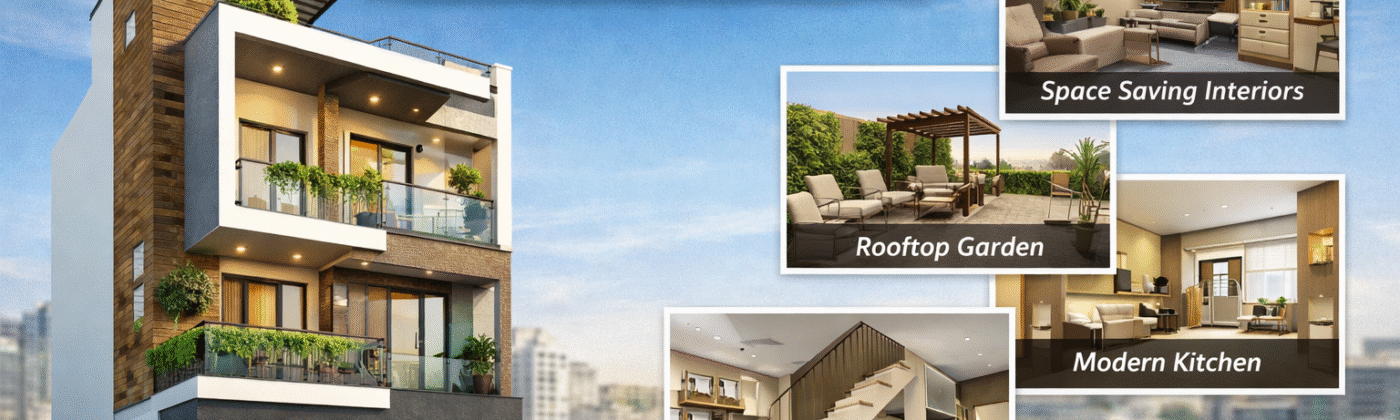 Small Plot House Design Ideas