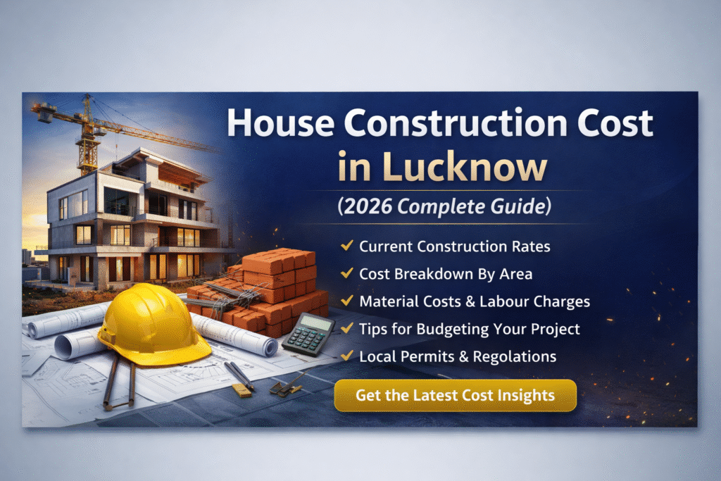 House Construction Cost in Lucknow 2026 | Per Sq Ft Rate Guide 2 House Construction Cost in Lucknow