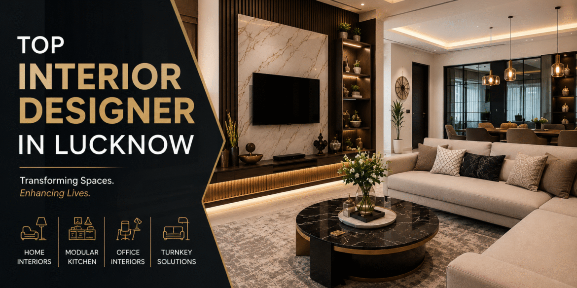 Top Interior Designer in Lucknow – Create Elegant Spaces with V-Trims Design