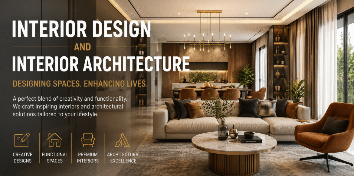 Interior Design and Interior Architecture: The Complete Guide to Creating Functional & Beautiful Spaces