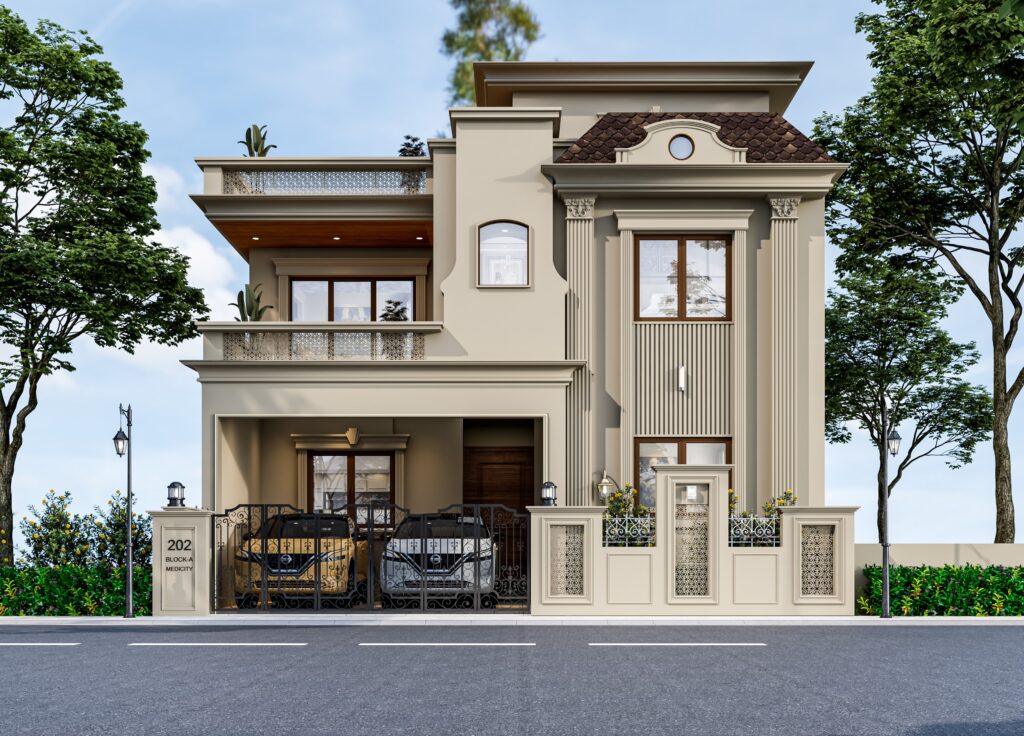 Gorakhpur First Luxury Villa Project – Gallantt Lotus County Designed by V-Trims Design 2 Gorakhpur first luxury villa project