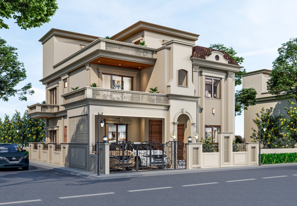 Gorakhpur First Luxury Villa Project – Gallantt Lotus County Designed by V-Trims Design 4 Gallantt Lotus County luxury villa project in Gorakhpur designed by V-Trims Design