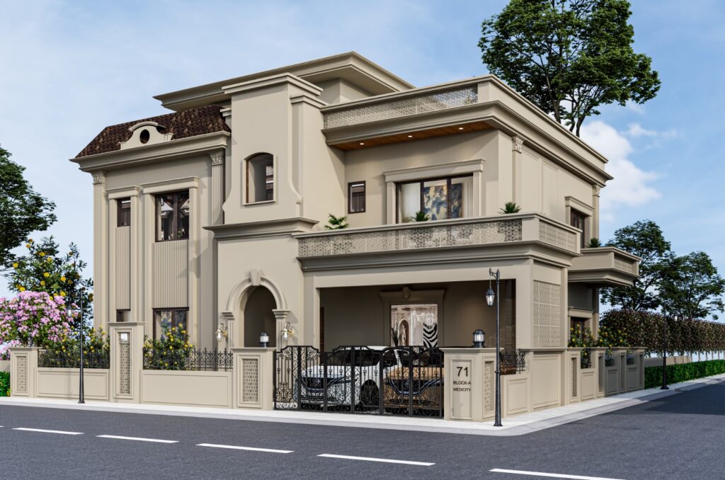 Gorakhpur First Luxury Villa Project – Gallantt Lotus County Designed by V-Trims Design 5 Gallantt Lotus County luxury villa project in Gorakhpur designed by V-Trims Design